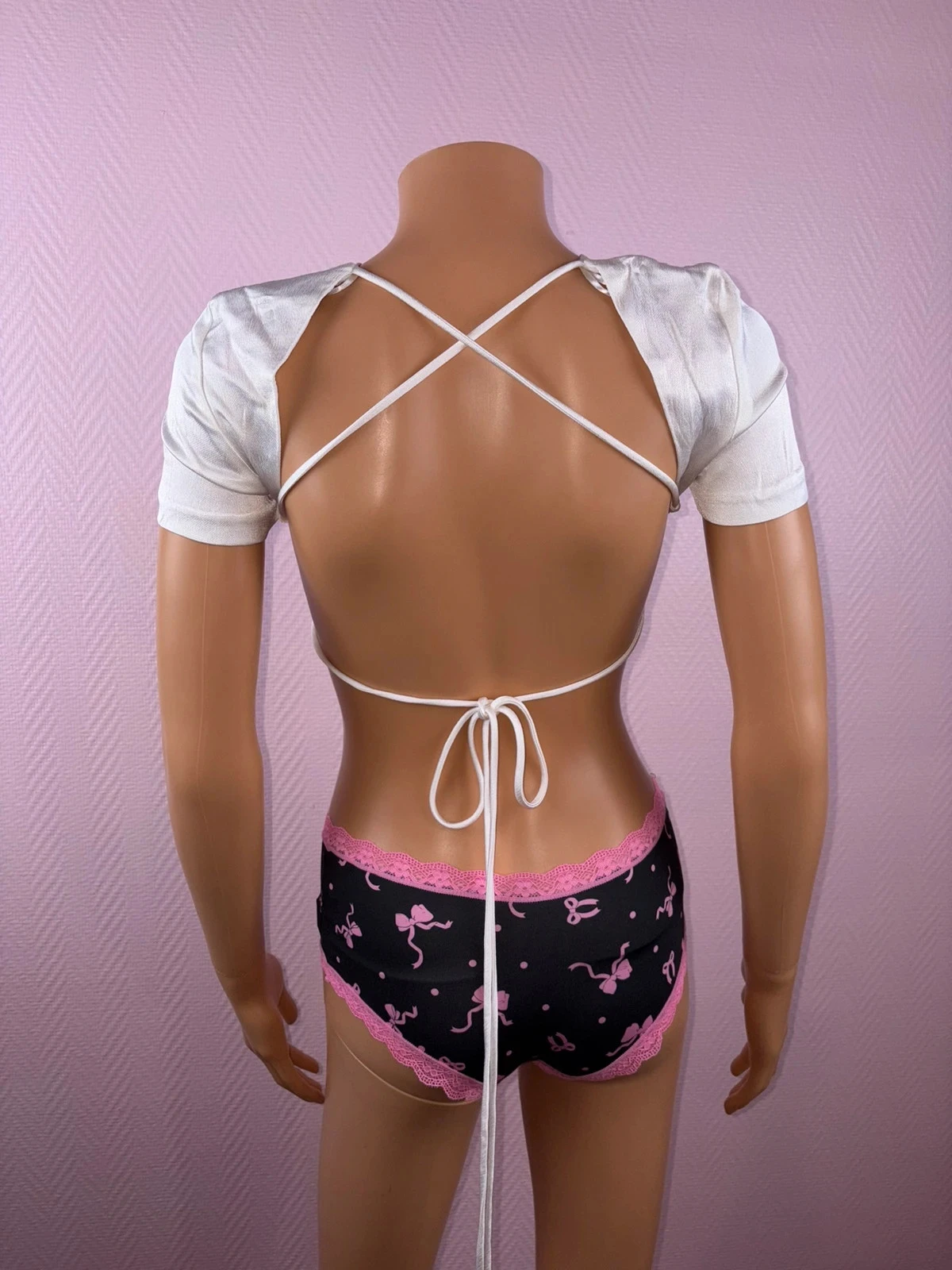 Witte Zara crop top maat xs super staat – photo 4